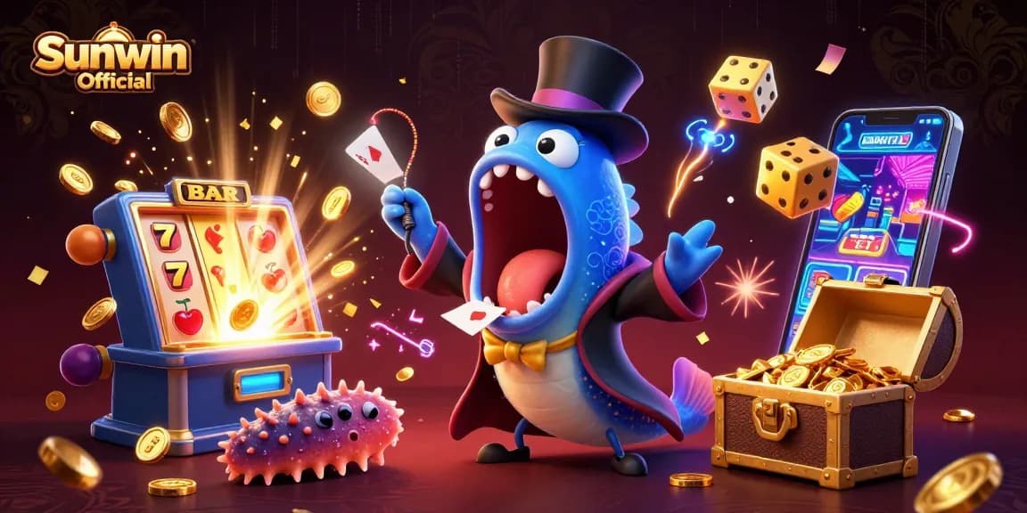 Win big with Sunwin Official in an exhilarating underwater casino adventure full of magic and excitement.