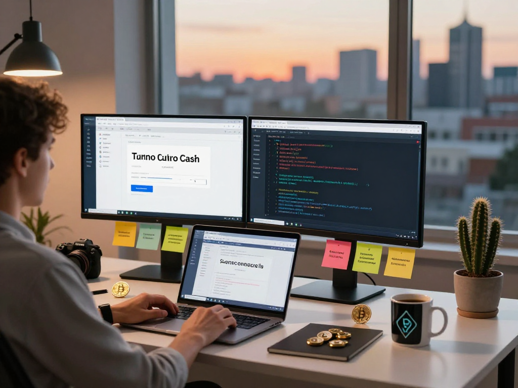 Exploring Tornado Cash solutions in a modern cryptocurrency workspace environment.