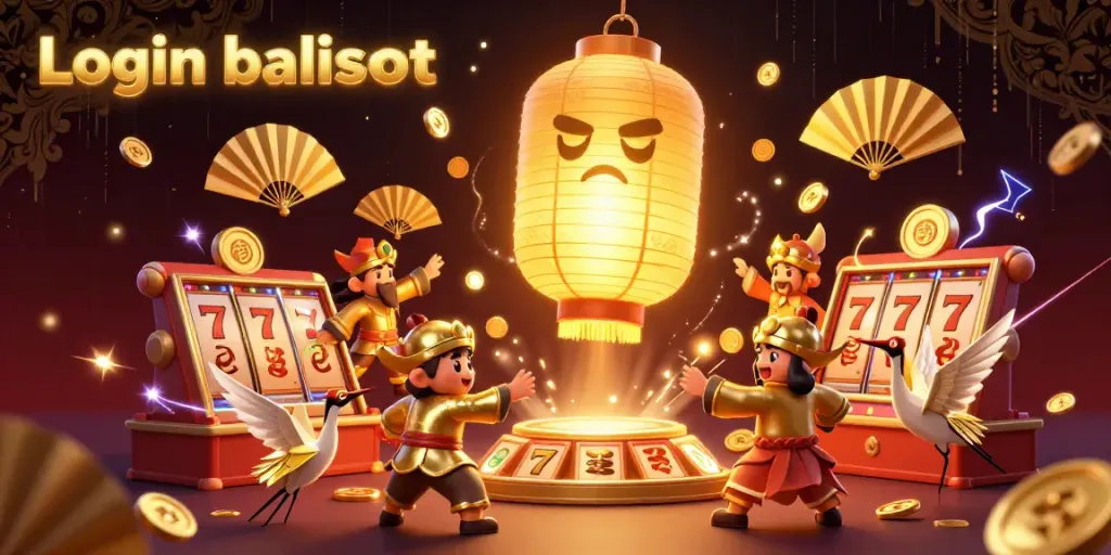 Play exciting slot games with the official Login balislot, showcasing vibrant characters and dynamic game elements.
